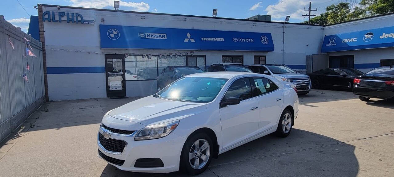 2015 Chevrolet Malibu for sale at Alpha Auto Sales in Detroit, MI