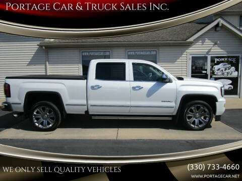 2016 GMC Sierra 1500 for sale at Portage Car & Truck Sales Inc. in Akron OH