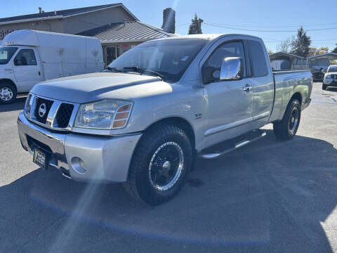 2004 Nissan Titan for sale at WEST COAST CAR SALES in Salem OR