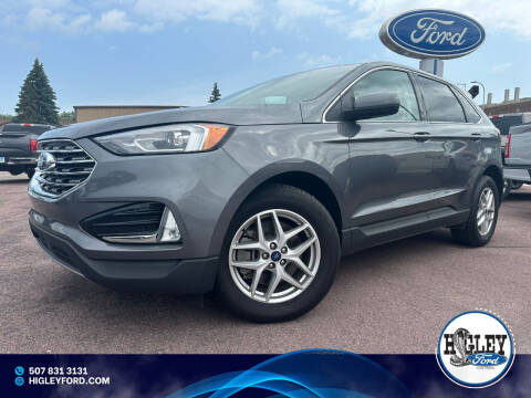 2021 Ford Edge for sale at HIGLEY FORD in Windom MN