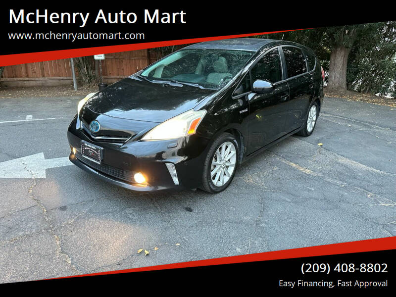 2012 Toyota Prius v for sale at McHenry Auto Mart in Modesto CA