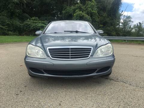 2004 Mercedes-Benz S-Class for sale at WASHINGTON AUTO & MESSENGER SERVICES LLC in North Huntingdon PA