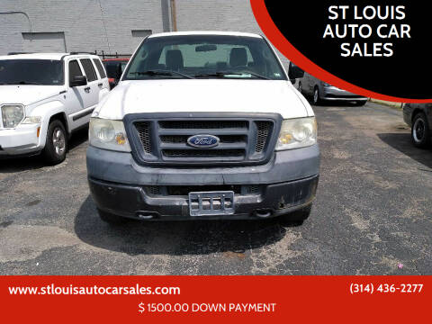 2005 Ford F-150 for sale at ST LOUIS AUTO CAR SALES in Saint Louis MO