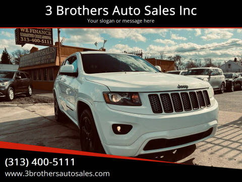 2015 Jeep Grand Cherokee for sale at 3 Brothers Auto Sales Inc in Detroit MI