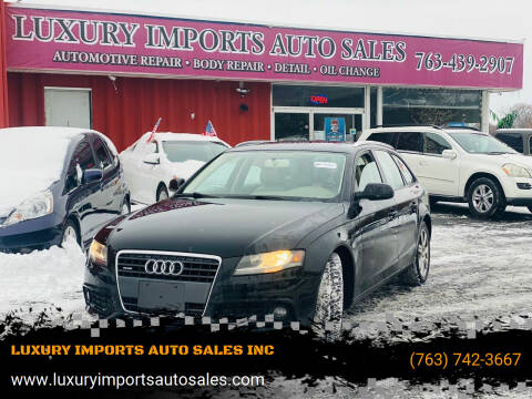 2010 Audi A4 for sale at LUXURY IMPORTS AUTO SALES INC in North Branch MN