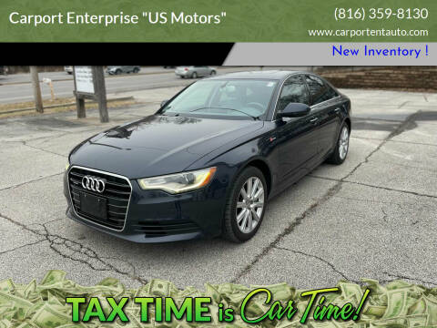 2013 Audi A6 for sale at Carport Enterprise "US Motors" in Kansas City MO