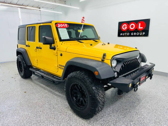 2015 Jeep Wrangler Unlimited for sale at GOL Auto Group in Round Rock, TX