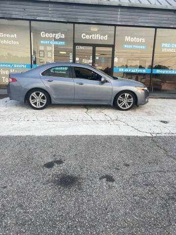 2011 Acura TSX for sale at Georgia Certified Motors in Stockbridge GA