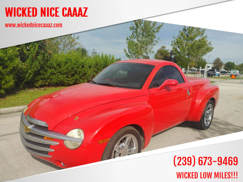 2004 Chevrolet SSR for sale at WICKED NICE CAAAZ in Cape Coral FL