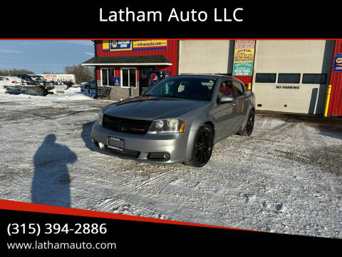 2013 Dodge Avenger for sale at Latham Auto LLC in Ogdensburg NY