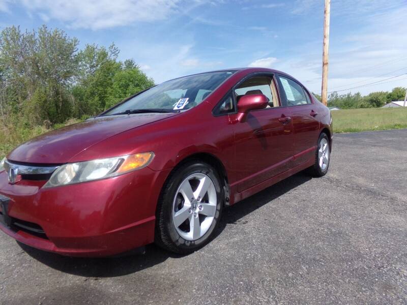 2008 Honda Civic for sale at Pool Auto Sales Inc in Spencerport NY