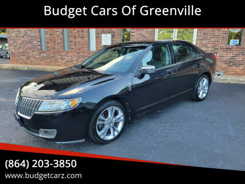 2012 Lincoln MKZ for sale at Budget Cars Of Greenville in Greenville SC