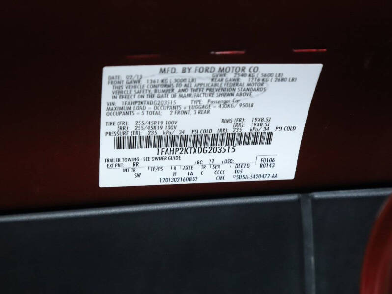 2013 Ford Taurus SHO