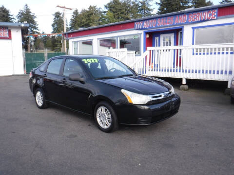 2010 Ford Focus for sale at 777 Auto Sales and Service in Tacoma WA