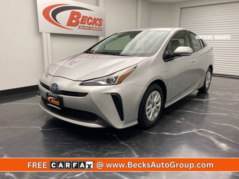 2019 Toyota Prius for sale at Becks Auto Group in Mason OH