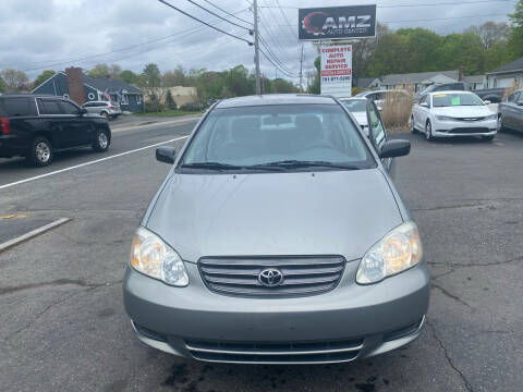 2003 Toyota Corolla for sale at AMZ Auto Center in Rockland MA