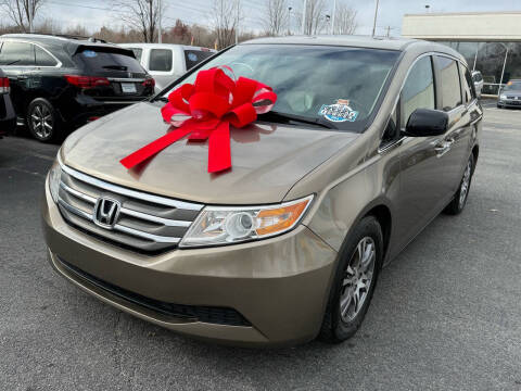 2012 Honda Odyssey for sale at Charlotte Auto Group, Inc in Monroe NC