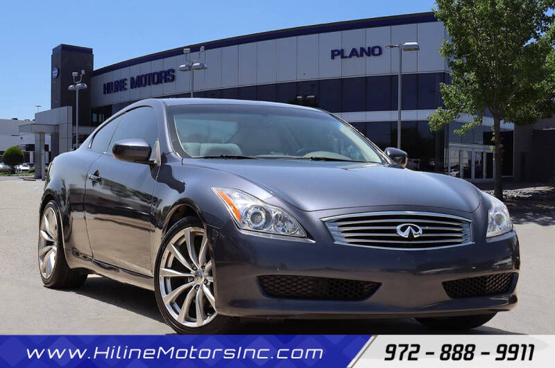 2010 Infiniti G37 Coupe for sale at HILINE MOTORS in Plano TX