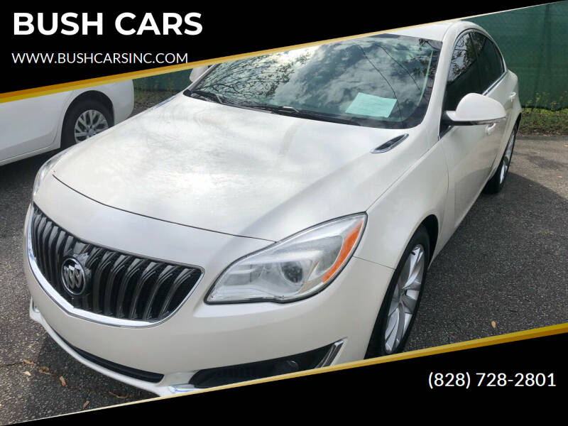 2015 Buick Regal for sale at BUSH CARS in Lenoir NC