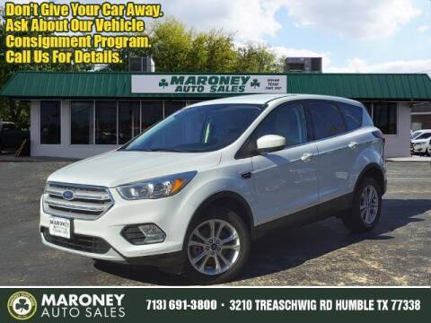 2019 Ford Escape for sale at Maroney Auto Sales in Humble TX