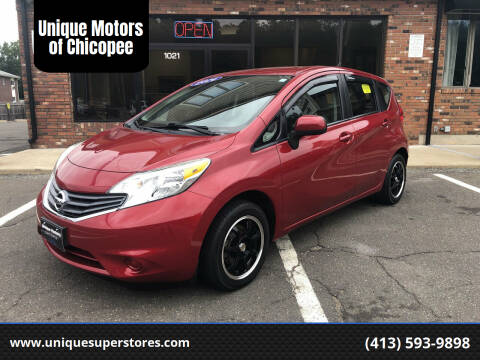 2014 Nissan Versa Note for sale at Unique Motors of Chicopee in Chicopee MA