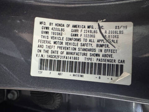 2015 Honda Accord LX