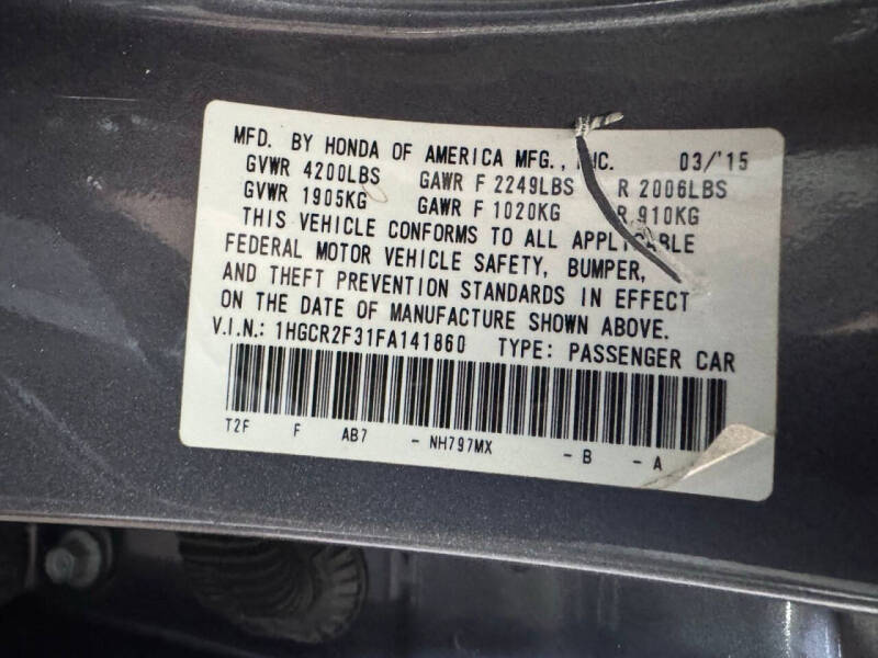 2015 Honda Accord LX