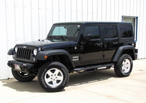 2014 Jeep Wrangler Unlimited for sale at Lyman Auto in Griswold IA