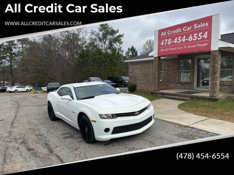 2015 Chevrolet Camaro for sale at All Credit Car Sales in Milledgeville GA