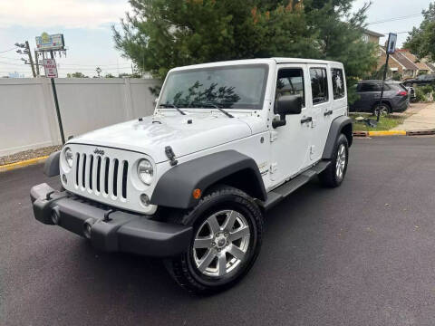 2015 Jeep Wrangler Unlimited for sale at Giordano Auto Sales in Hasbrouck Heights NJ