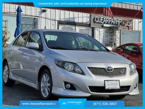 2009 Toyota Corolla for sale at CLEARPATHPRO AUTO in Milwaukie OR