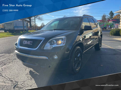 2009 GMC Acadia for sale at Five Star Auto Group in North Canton OH