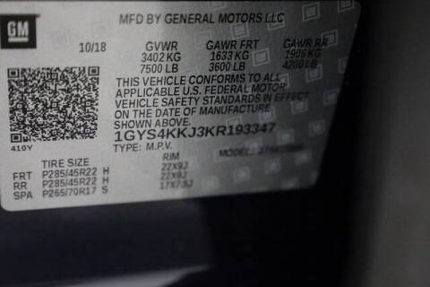 2019 Cadillac Escalade ESV Platinum