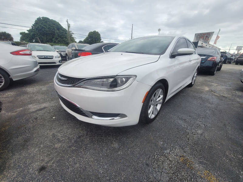 2015 Chrysler 200 for sale at Marin Auto Club Inc in Miami FL