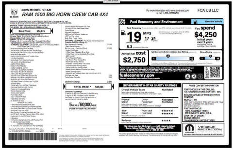 2025 RAM 1500 Big Horn