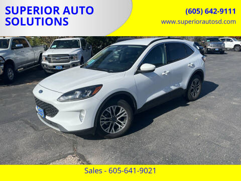 2020 Ford Escape for sale at SUPERIOR AUTO SOLUTIONS in Spearfish SD