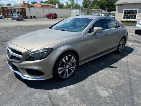 2016 Mercedes-Benz CLS for sale at James Motors Inc. in East Longmeadow MA