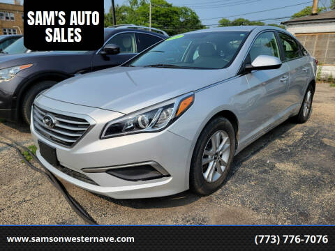 2016 Hyundai Sonata for sale at SAM'S AUTO SALES in Chicago IL