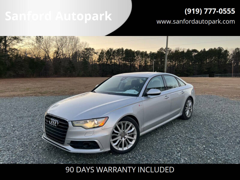 2013 Audi A6 for sale at Sanford Autopark in Sanford NC