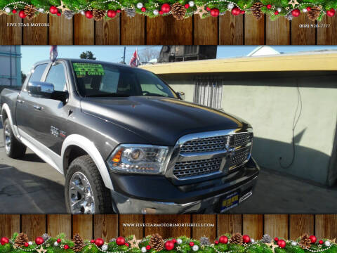 2015 RAM Ram Pickup 1500 for sale at Five Star Motors in North Hills CA