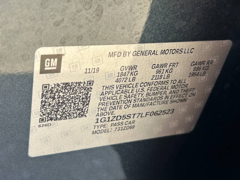 2020 Chevrolet Malibu LT