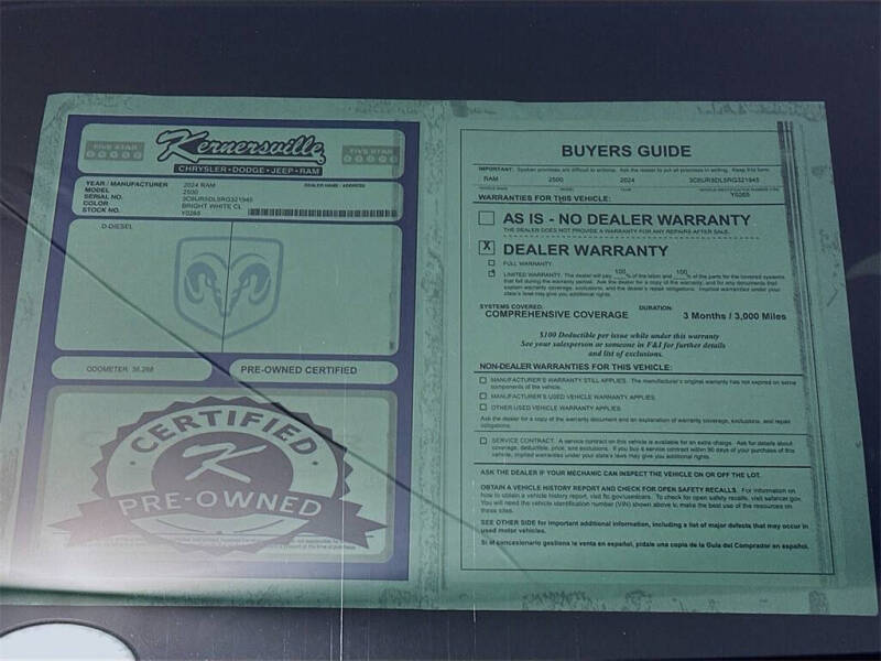 2024 RAM 2500 Big Horn