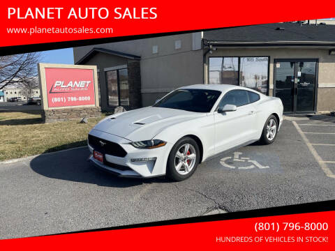 2019 Ford Mustang for sale at PLANET AUTO SALES in Lindon UT