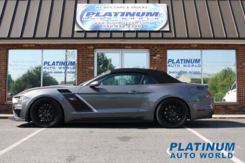 2021 Ford Mustang for sale at Platinum Auto World in Fredericksburg VA