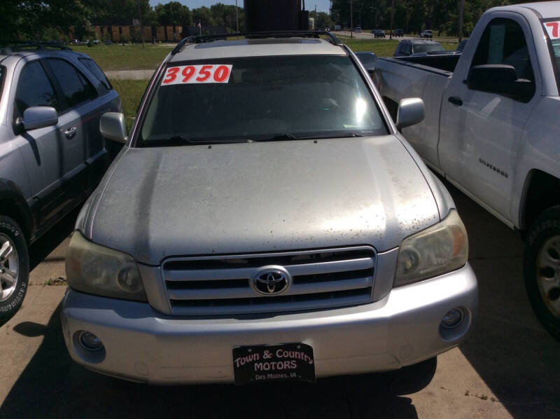 2006 Toyota Highlander Limited w/3rd Row Seat 4x4 V6's photo