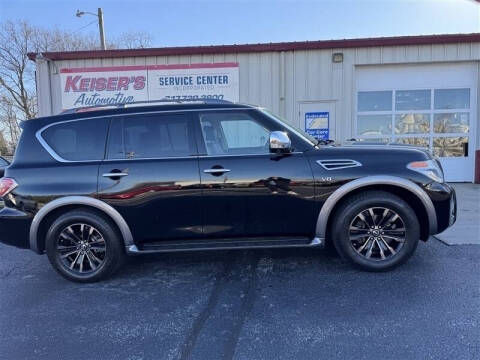 2018 Nissan Armada for sale at Keisers Automotive in Camp Hill PA