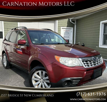 2012 Subaru Forester for sale at CarNation Motors LLC - New Cumberland Location in New Cumberland PA