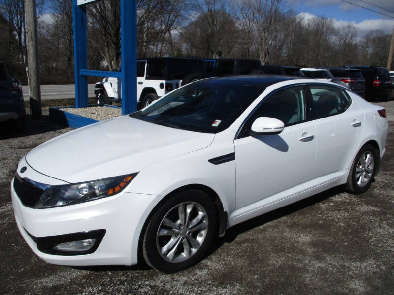 2012 Kia Optima for sale at PENDLETON PIKE AUTO SALES in Ingalls IN