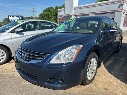 2011 Nissan Altima for sale at Motley's Auto World in Danville VA
