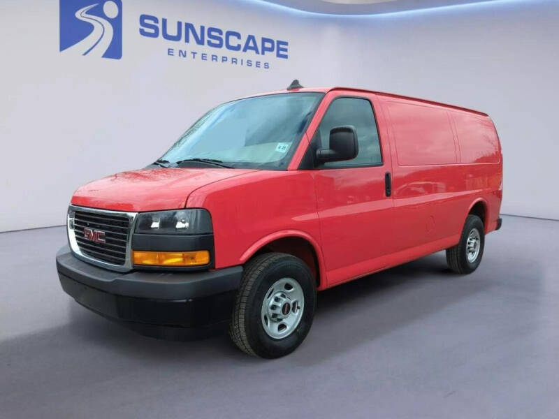 Red cargo van for 2024 sale